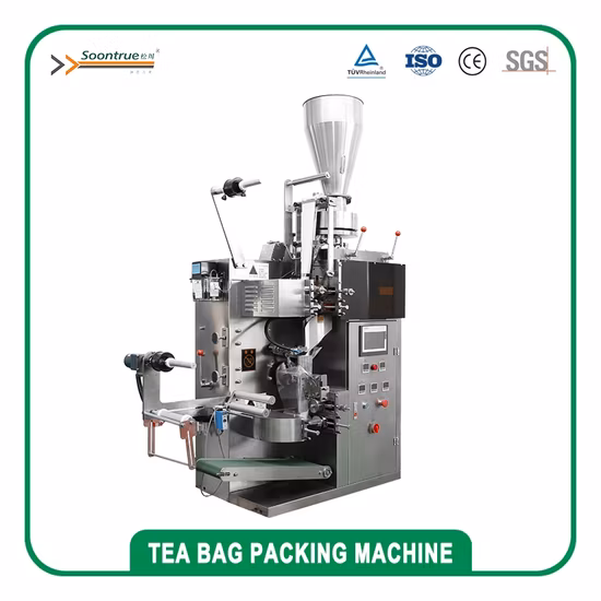 Máquina de paginação automática de alimentação a vácuo de alta velocidade com impressora Tto/Tij/Laser para solução de codificação e marcação de sacos de embalagem pré-fabricados