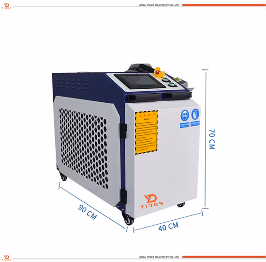 remoção de oxidação portátil do laser da máquina de limpeza contínua do laser da fibra de 1000W 1500W 2000W