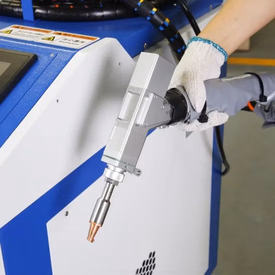 1000W 1500W 2kw 3 em 1 Máquina de solda de corte e limpeza contínua de fibra portátil de fibra com metal, latão, alumínio, carbono inoxidável