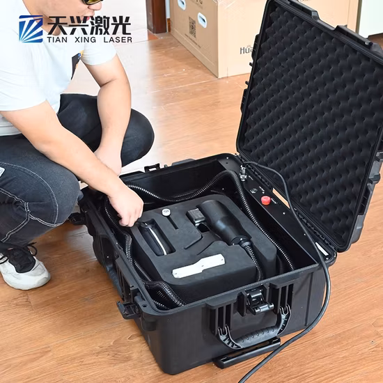 Máquina de limpeza para remoção de ferrugem a laser, portátil, pulsada, limpeza, jpt, mopa, fibra, máquina de limpeza, 100w